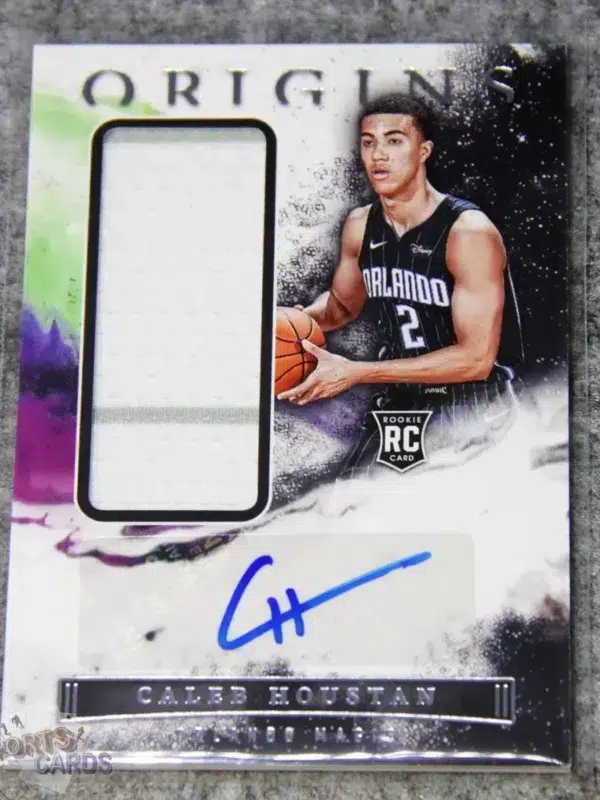 2022-23 Caleb Houstan #RJA-CHS Panini Origins RC Patch Autograph