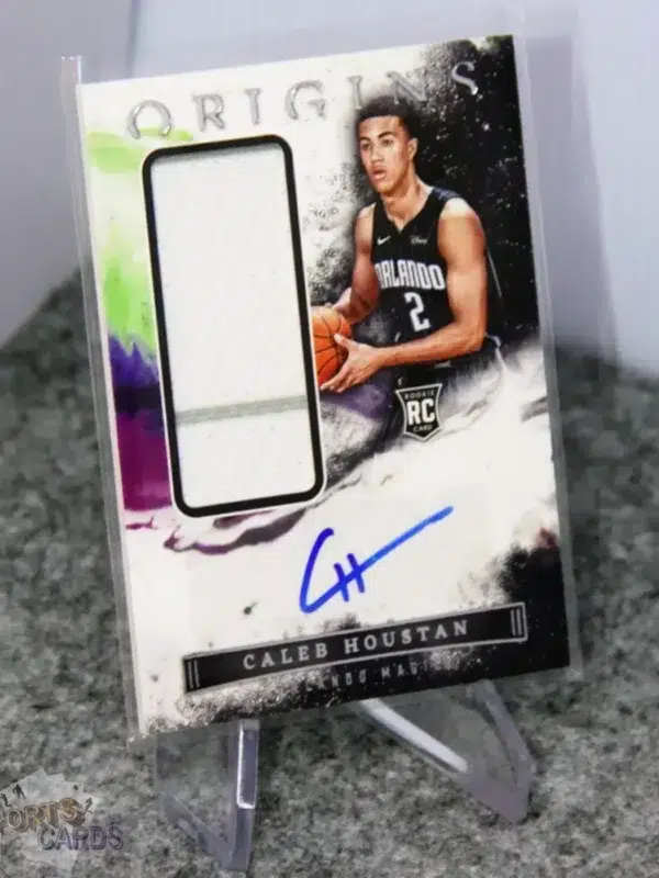 2022-23 Caleb Houstan #RJA-CHS Panini Origins RC Patch Autograph - Afbeelding 3