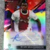 2021-22 Ryan Gravenberch #BA-RG Topps Finest UEFA Champions League Autograph Refractor-front