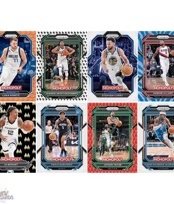 Monopoly Panini Prizm: offers NBA Trading Card Edition Board Game