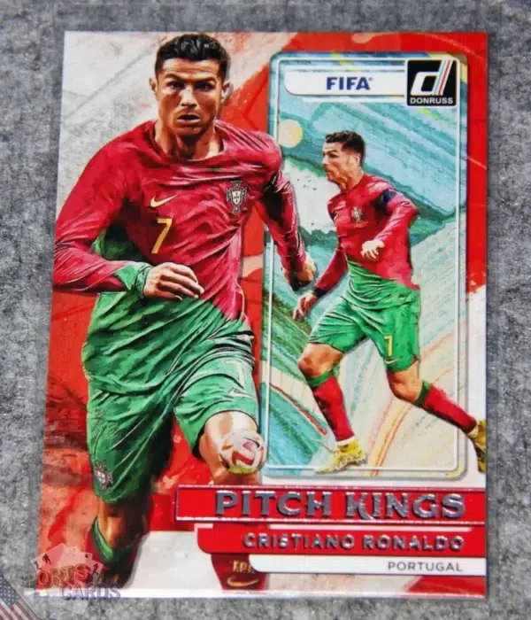 2022-23 Cristiano Ronaldo #17 Panini Donruss Pitch Kings-front