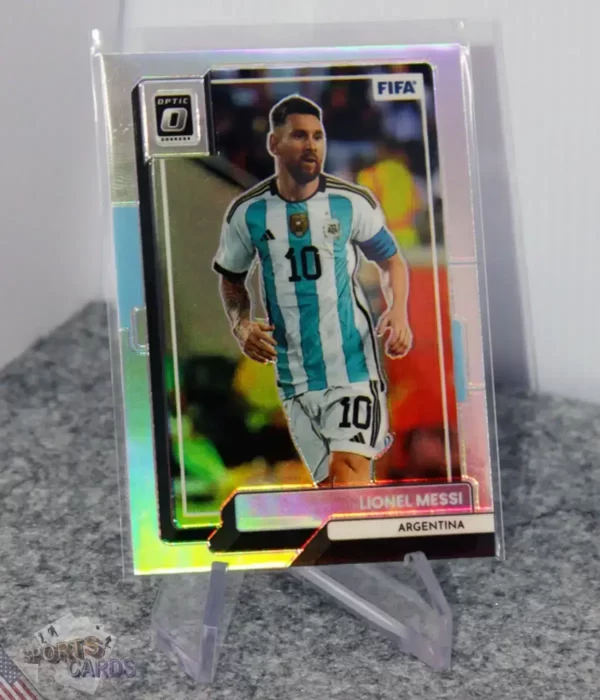 2022-23 Lionel Messi #10 Panini Donruss Optic-stand
