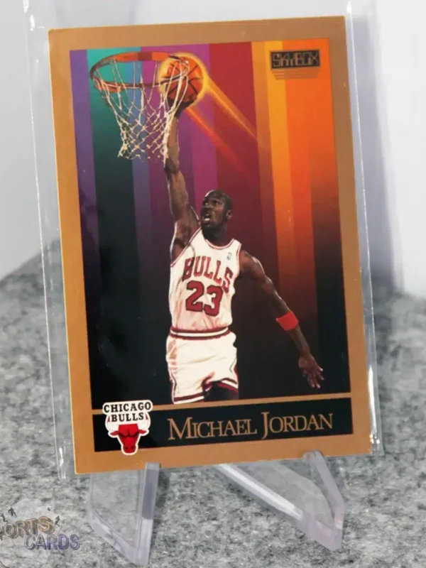 1990-91 Michael Jordan #41 Skybox - Afbeelding 3