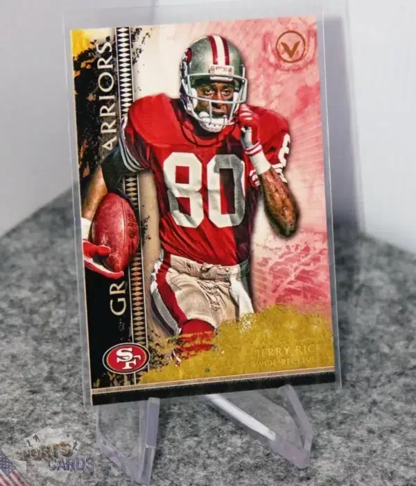 2015 Jerry Rice #GW-JR Topps Valor Gridiron Warriors-stand