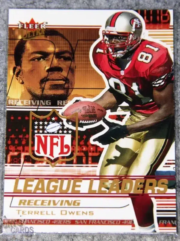 2002 Terrell Owens #7LL Fleer Ultra League Leaders