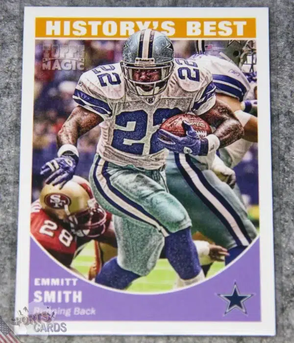 2010 Emmitt Smith #HB-1 Topps Magic History's Best-front