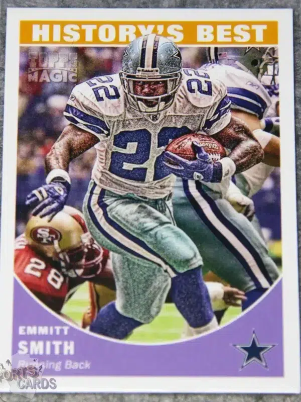 2010 Emmitt Smith #HB-1 Topps Magic History's Best