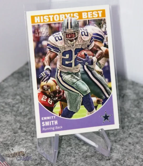 2010 Emmitt Smith #HB-1 Topps Magic History's Best-stand