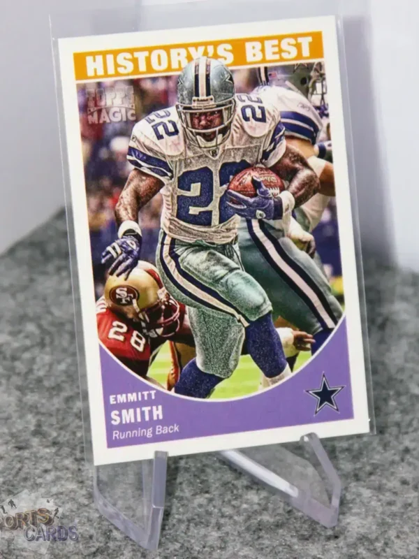 2010 Emmitt Smith #HB-1 Topps Magic History's Best-stand