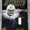 2022 Ezekiel Elliott #INT-EZE Panini Luminance Intensity Gold /49-front
