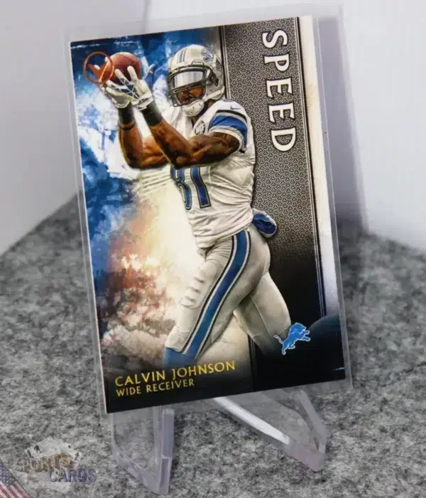 2015 Calvin Johnson #144 Topps Valor Speed-stand