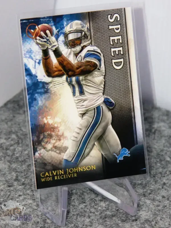 2015 Calvin Johnson #144 Topps Valor Speed-stand