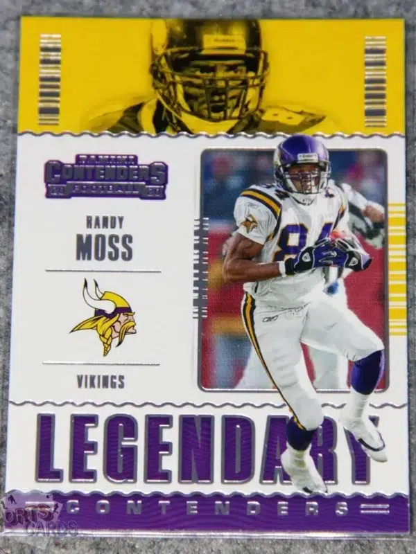 2020 Randy Moss #LC-RMO Panini Contenders Legendary Contenders