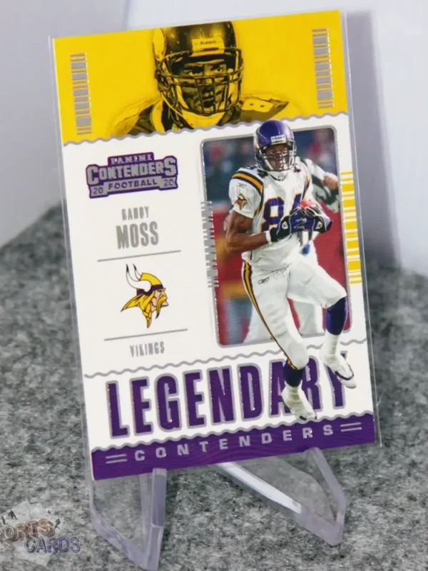 2020 Randy Moss #LC-RMO Panini Contenders Legendary Contenders-stand