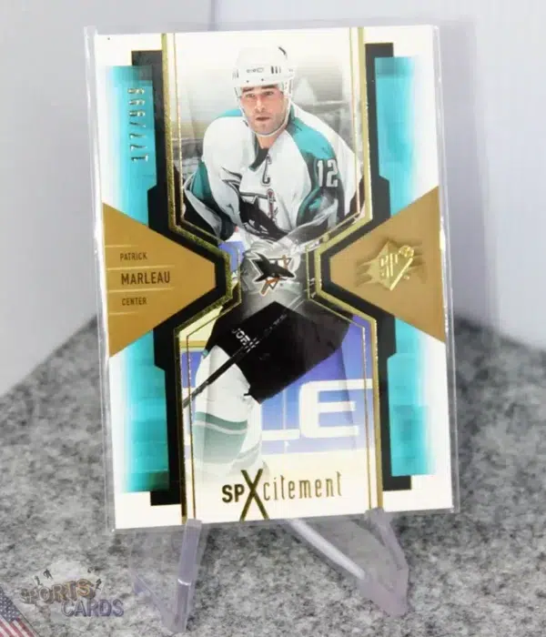 2006-07 Patrick Marleau #X84 Upper Deck SPx SPxcitement /999-stand