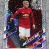 2020-21 Donny Van De Beek #82 Topps Chrome UEFA Champions League Speckle Refractor-front