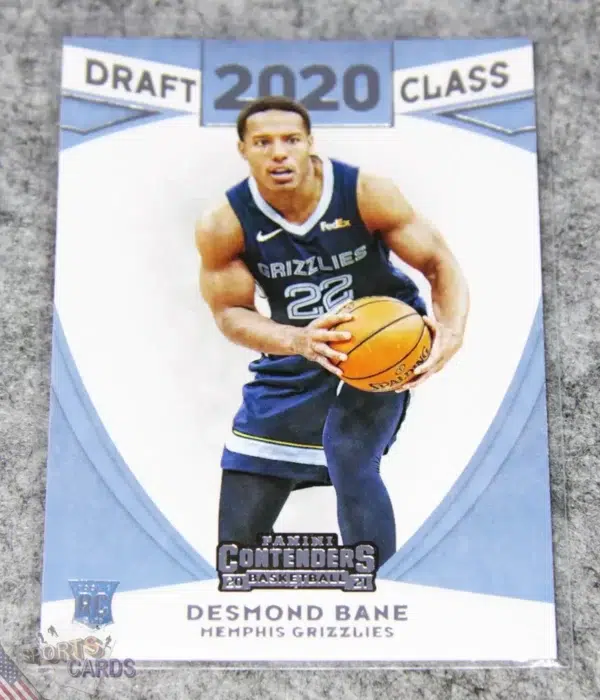 2020-21 Desmond Bane #20 Panini Contenders Draft Class RC-front