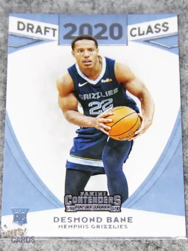 2020-21 Desmond Bane #20 Panini Contenders Draft Class RC