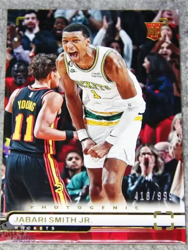 2022-23 Jabari Smith Jr #171 Panini Photogenic RC /999-front