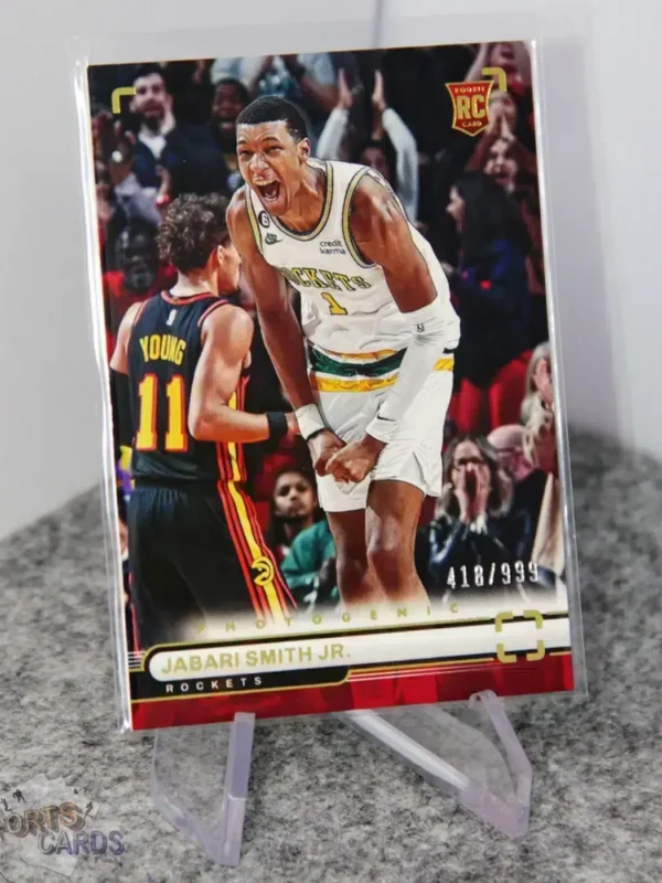 2022-23 Jabari Smith Jr #171 Panini Photogenic RC /999-stand