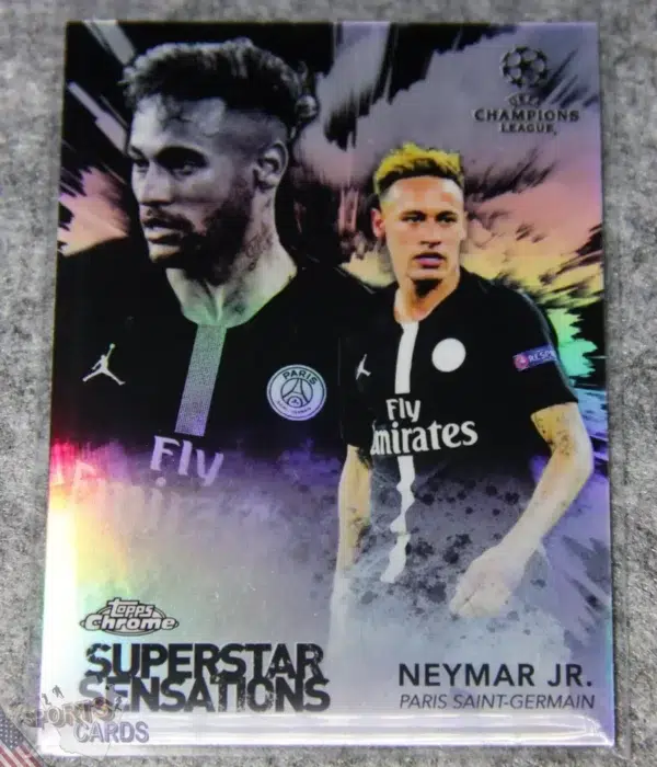 2018-19 Neymar Jr #SS-NJ Topps Chrome Superstar Sensations UEFA Champions League-front