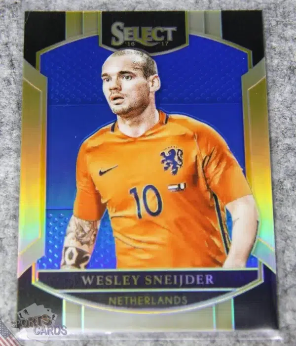 2016-17 Wesley Sneijder #41 Panini Select Blue /299