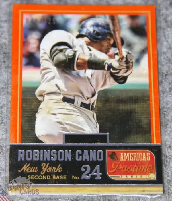 2013 Robinson Cano #17 Panini America's Pastime /125