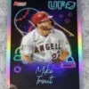 2022 Mike Trout #UFO1 Topps Bowman's Best UFO Refractor-front
