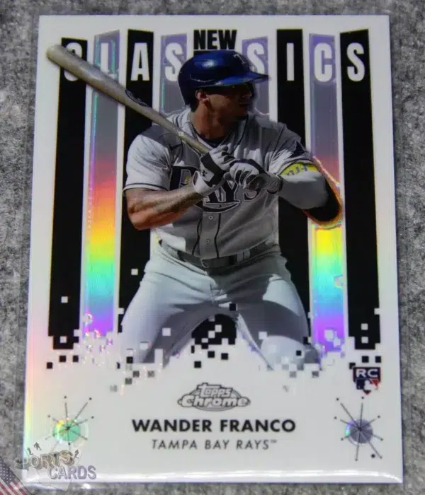 2022 Wander Franco #NC-7 Topps Chrome New Classics RC-front