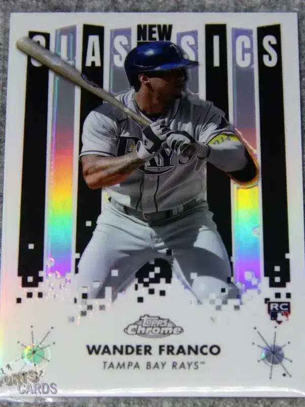 2022 Wander Franco #NC-7 Topps Chrome New Classics RC-front