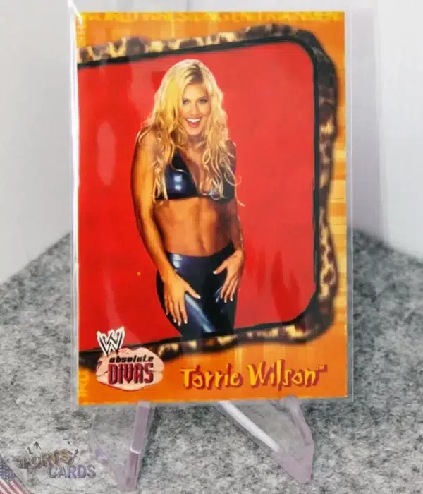 2002 Torrie Wilson #7 Fleer WWE Absolute Divas-stand