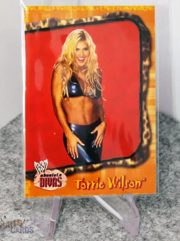 2002 Torrie Wilson #7 Fleer WWE Absolute Divas-stand