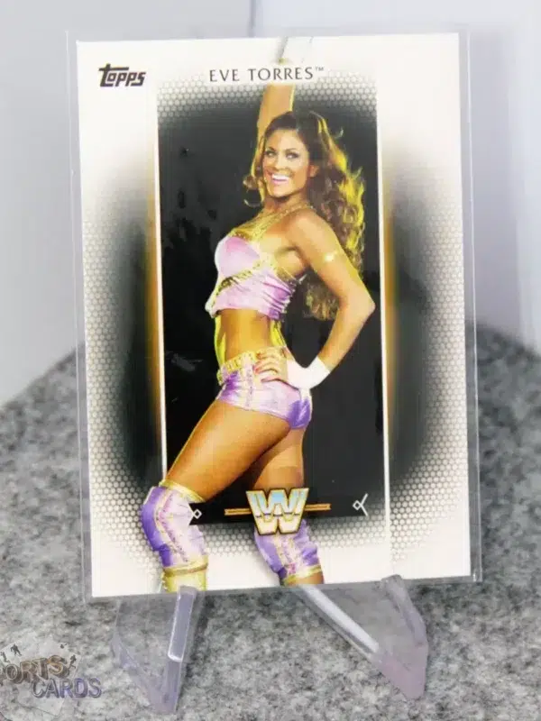 2017 Eve Torres #R-38 Topps WWE Legend-stand