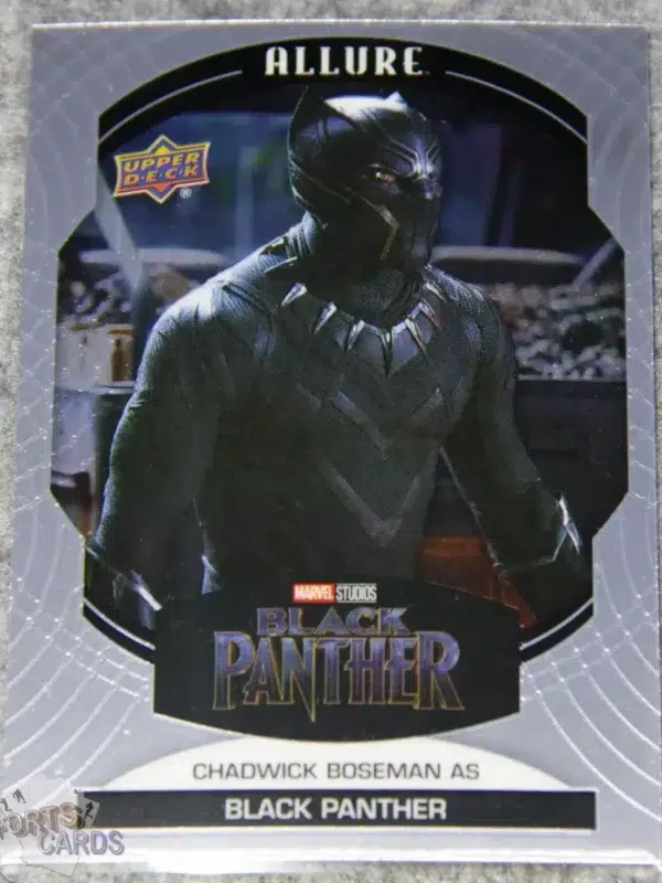 2022 Chadwick Boseman as Black Panther #67 Upper Deck Marvel Allure Black Panther-front