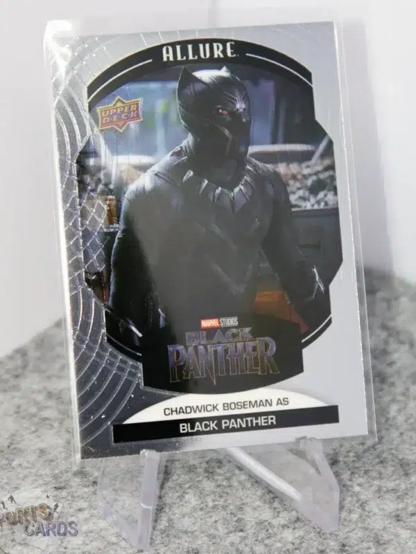 2022 Chadwick Boseman as Black Panther #67 Upper Deck Marvel Allure Black Panther-stand