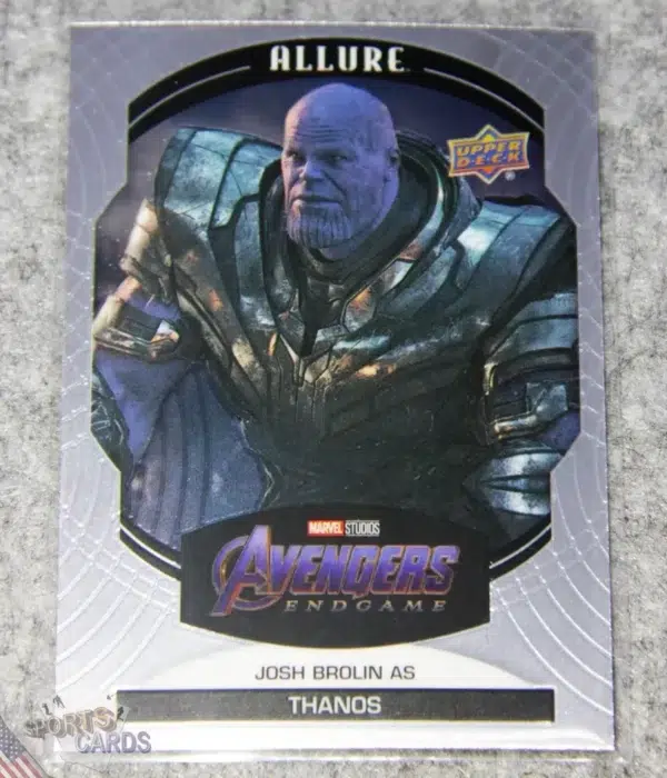 2022 Josh Brolin as Thanos #93 Upper Deck Marvel Allure Avengers Endgame