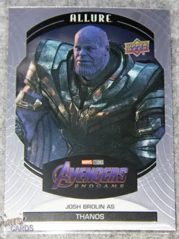 2022 Josh Brolin as Thanos #93 Upper Deck Marvel Allure Avengers Endgame-front