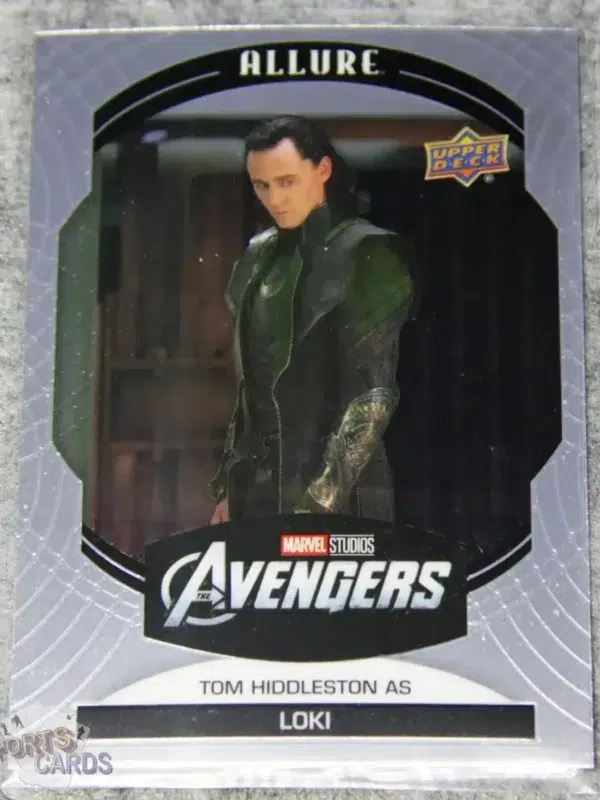 2022 Tom Hiddleston as Loki #15 Upper Deck Marvel Allure Avengers-front