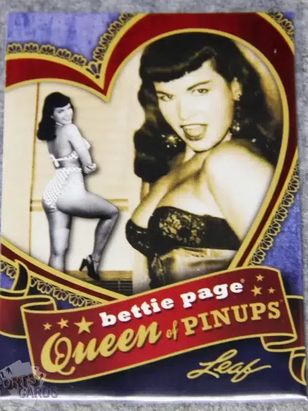 2014 Bettie Page #BP-QP10  Leaf Queen of Pinups-front