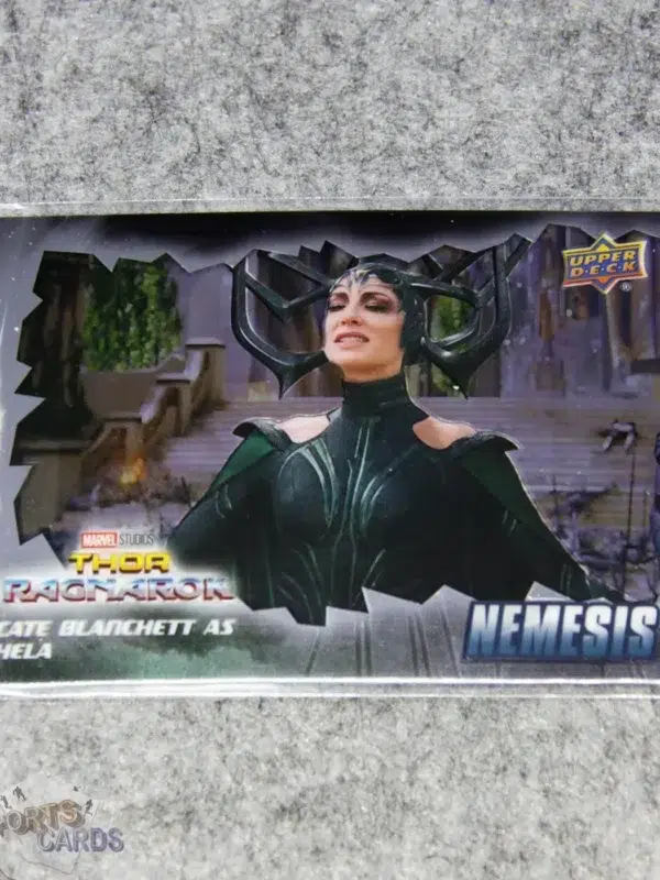 2022 Cate Blanchett as Hela #N-6 Upper Deck Marvel Allure Thor Ragnarok Nemesis