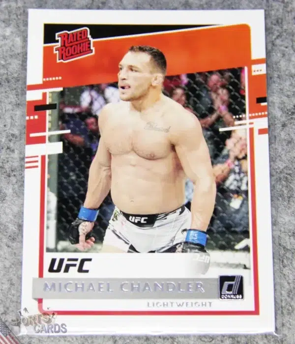 2021 Michael Chandler #27 Panini Chronicles Donruss Rated Rookie RC