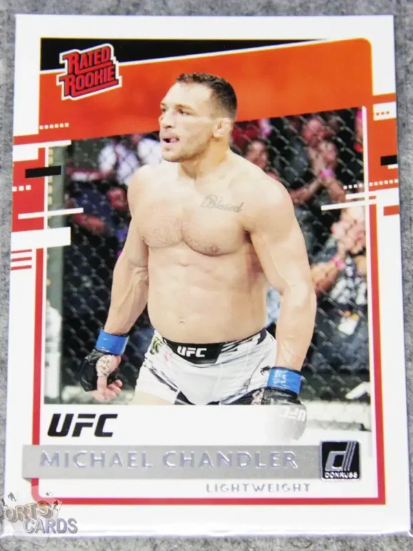 2022 Michael Chandler #27 Panini Chronicles Donruss Rated Rookie RC-front