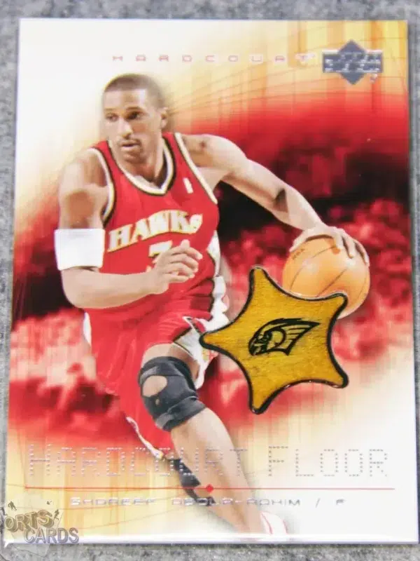 2003-04 Shareef Abdur-Rahim #SA-F Upper Deck Hardcourt Floor