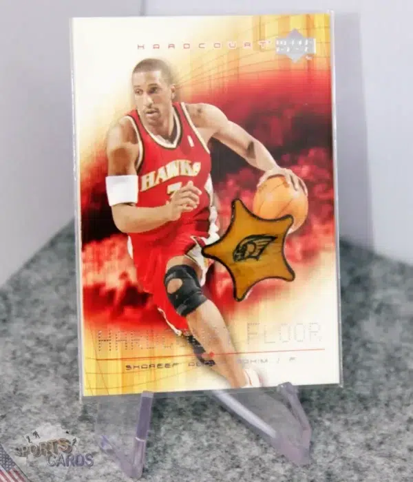 2003-04 Shareef Abdur-Rahim #SA-F Upper Deck Hardcourt Floor-stand