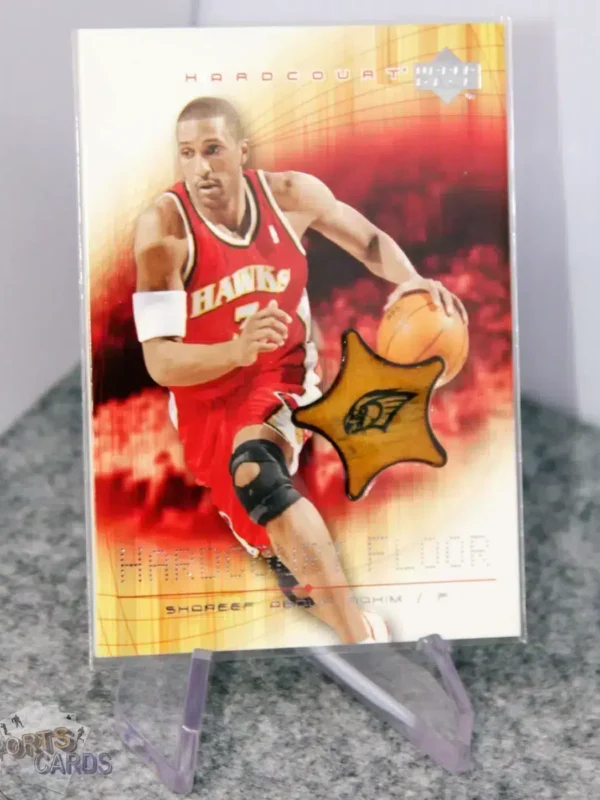 2003-04 Shareef Abdur-Rahim #SA-F Upper Deck Hardcourt Floor-stand