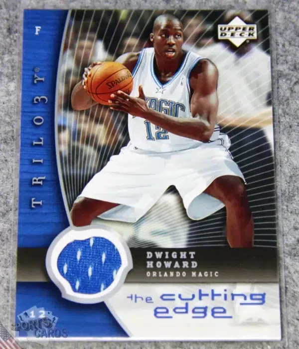 2005-06 Dwight Howard #CE-DH Upper Deck Trilo3y The Cutting Edge-front