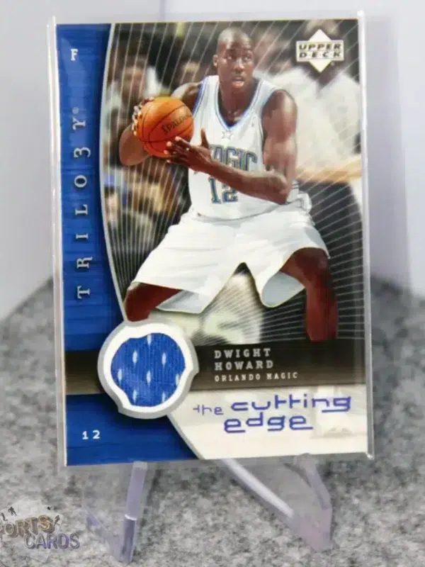 2005-06 Dwight Howard #CE-DH Upper Deck Trilo3y The Cutting Edge - Afbeelding 3