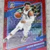 2021-22 Jalen Brunson #97 Panini Optic Donruss Choice Mojo Red Prizm /88-front