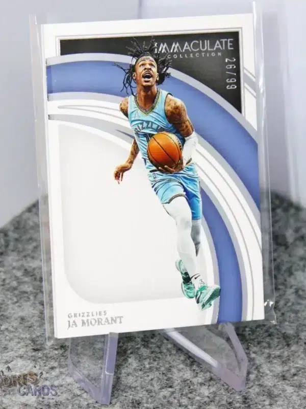 2021-22 Ja Morant #53 Panini Immaculate Collection /99-stand