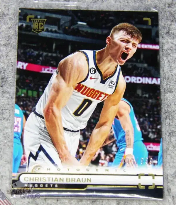 2022-23 Christian Braun #167 Panini Photogenic Rookie RC /999-front